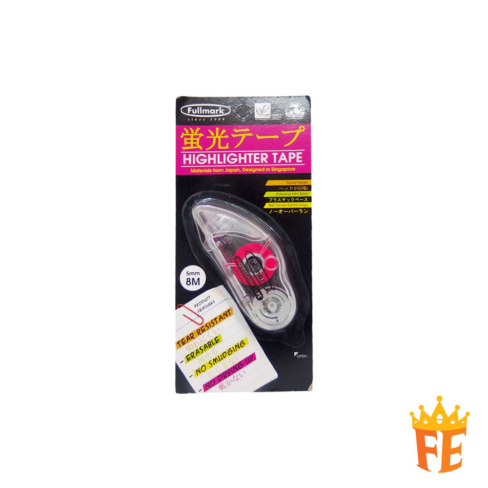 Highlighter Tape Pink 5mm X 8m