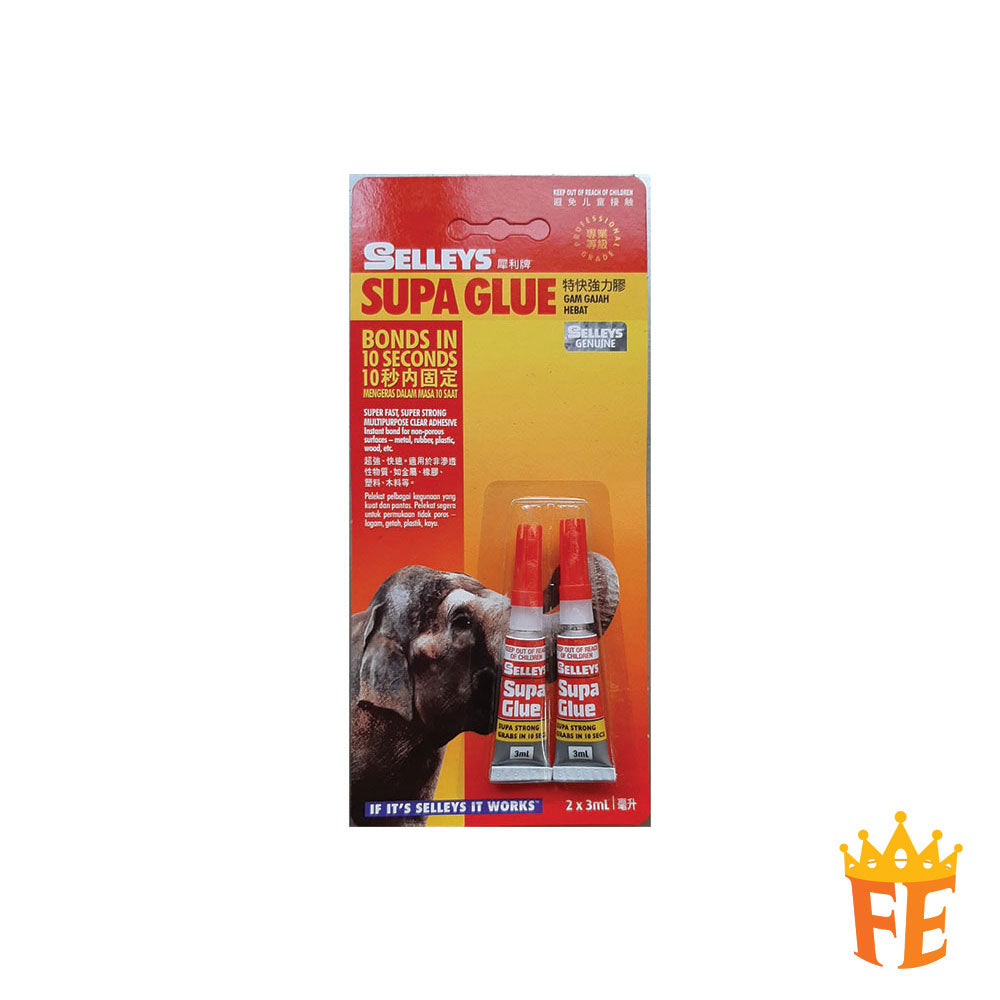 Selleys Supa Glue Twin Pack 2 X 3ml