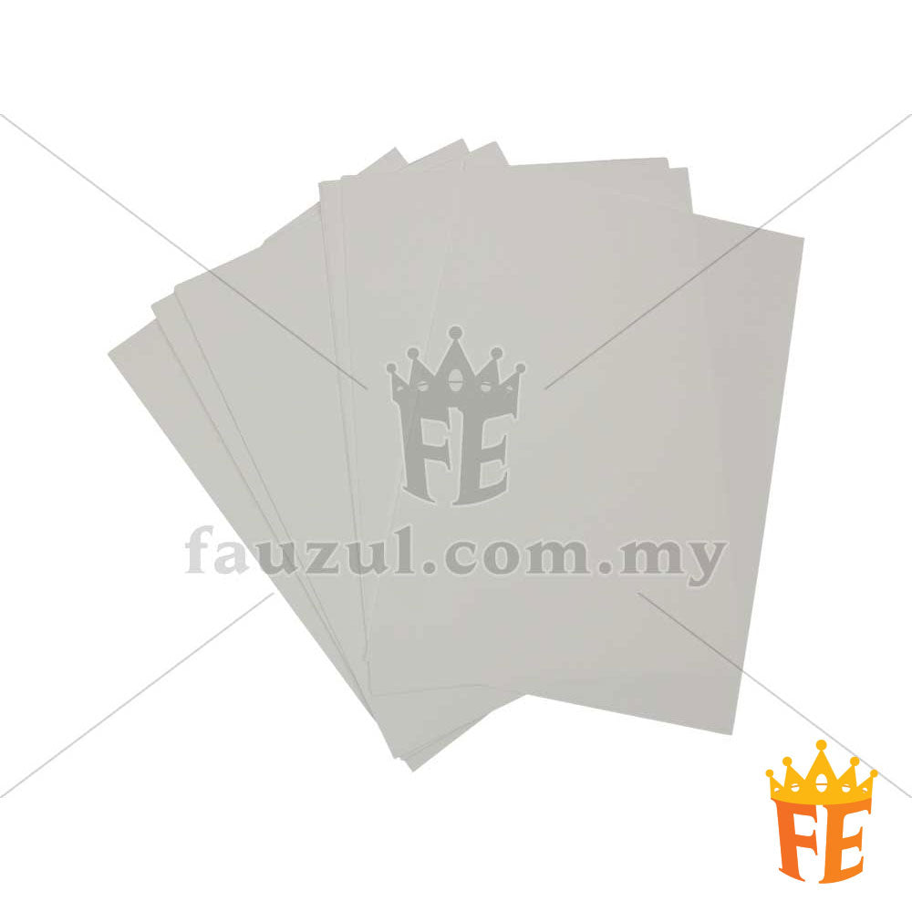 A4 Synthetic PVC Sheets Opal 157gm 100 Sheets