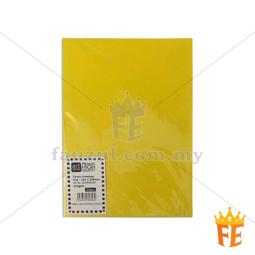 Fancy Envelope Yellow Colour 120gm 25pcs