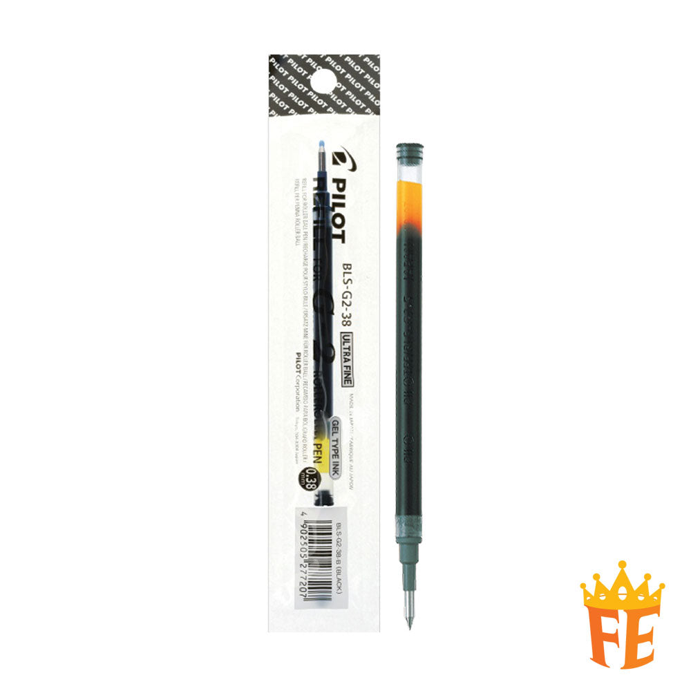 Pilot G2 0.38 Gel Ink Rolling Ball Pen Refills, 0.38mm Ultra Fine