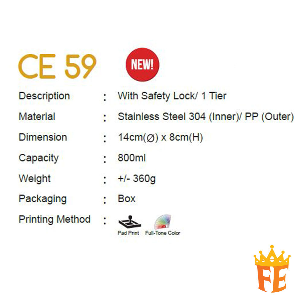 Food Container 59 Series CE59XX