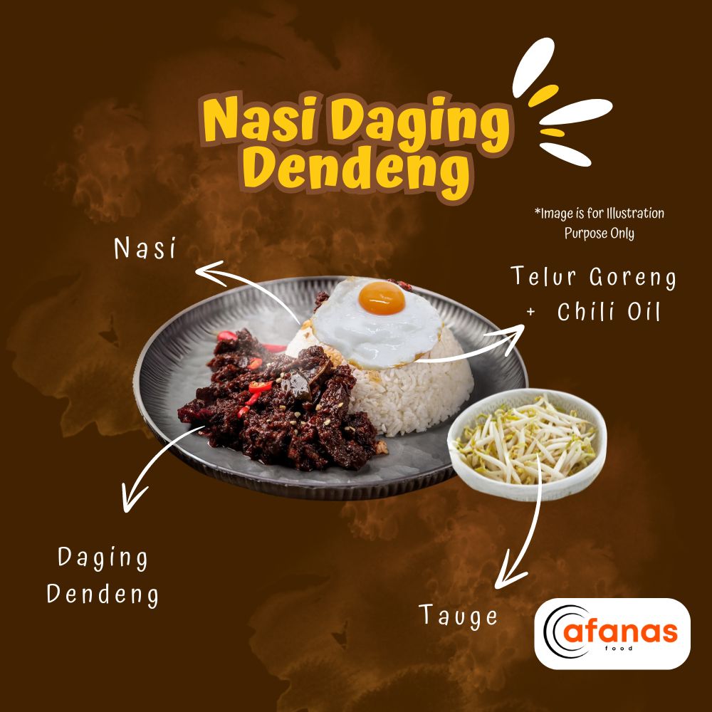 Nasi Daging Dendeng (MOQ 5 Pax)