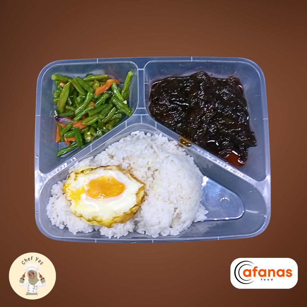 Nasi Daging Masak Kicap (MOQ 10 Pax)