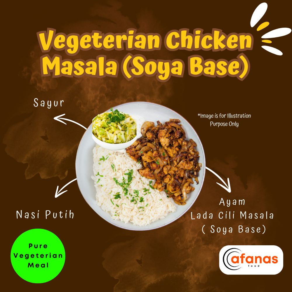 Vegeterian Chicken Masala (Soya Base) (MOQ 10 Pax)