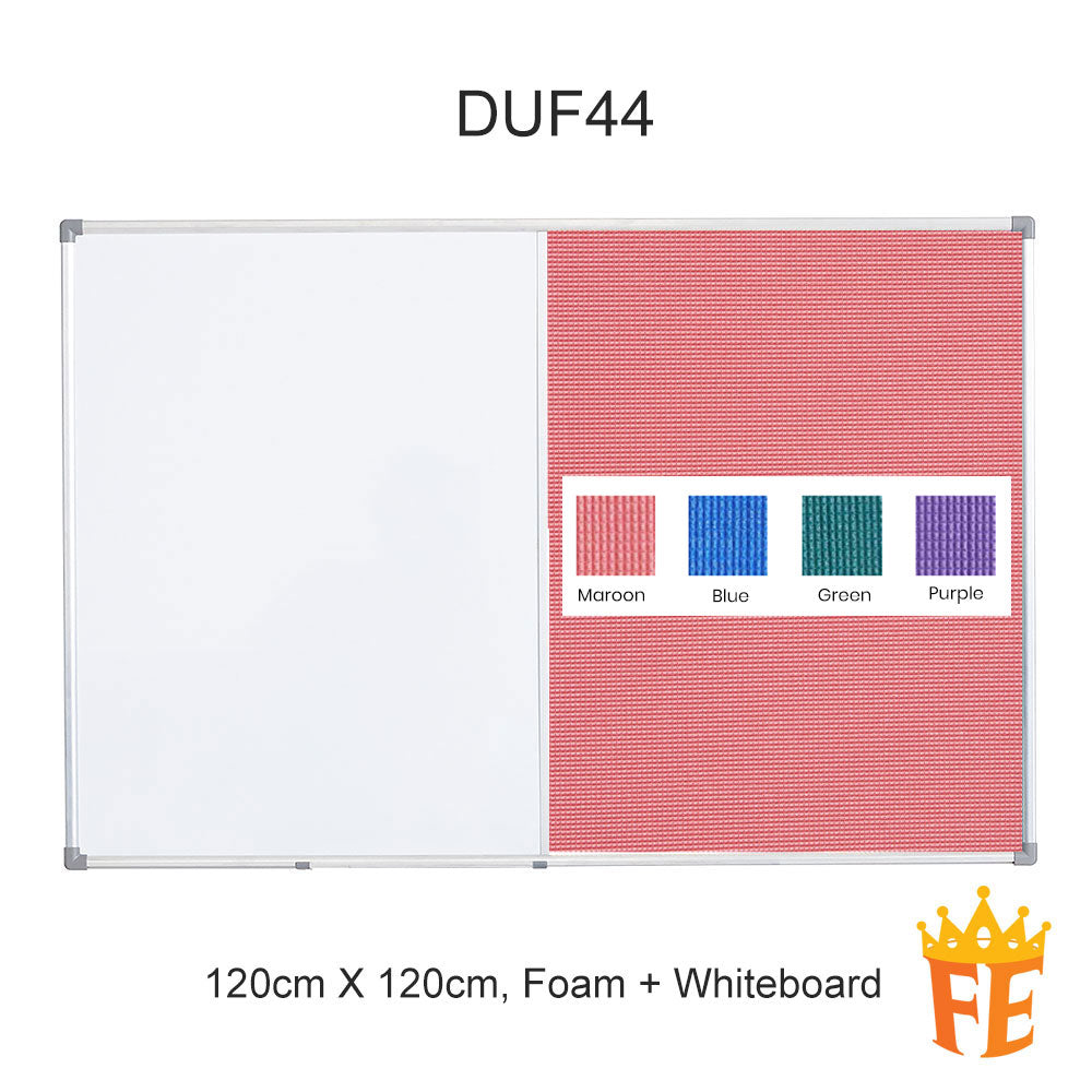 Standard Aluminium Frame Dual Board All Material, Size & Stand