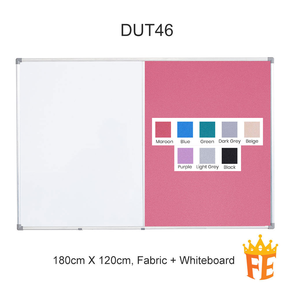 Standard Aluminium Frame Dual Board All Material, Size & Stand