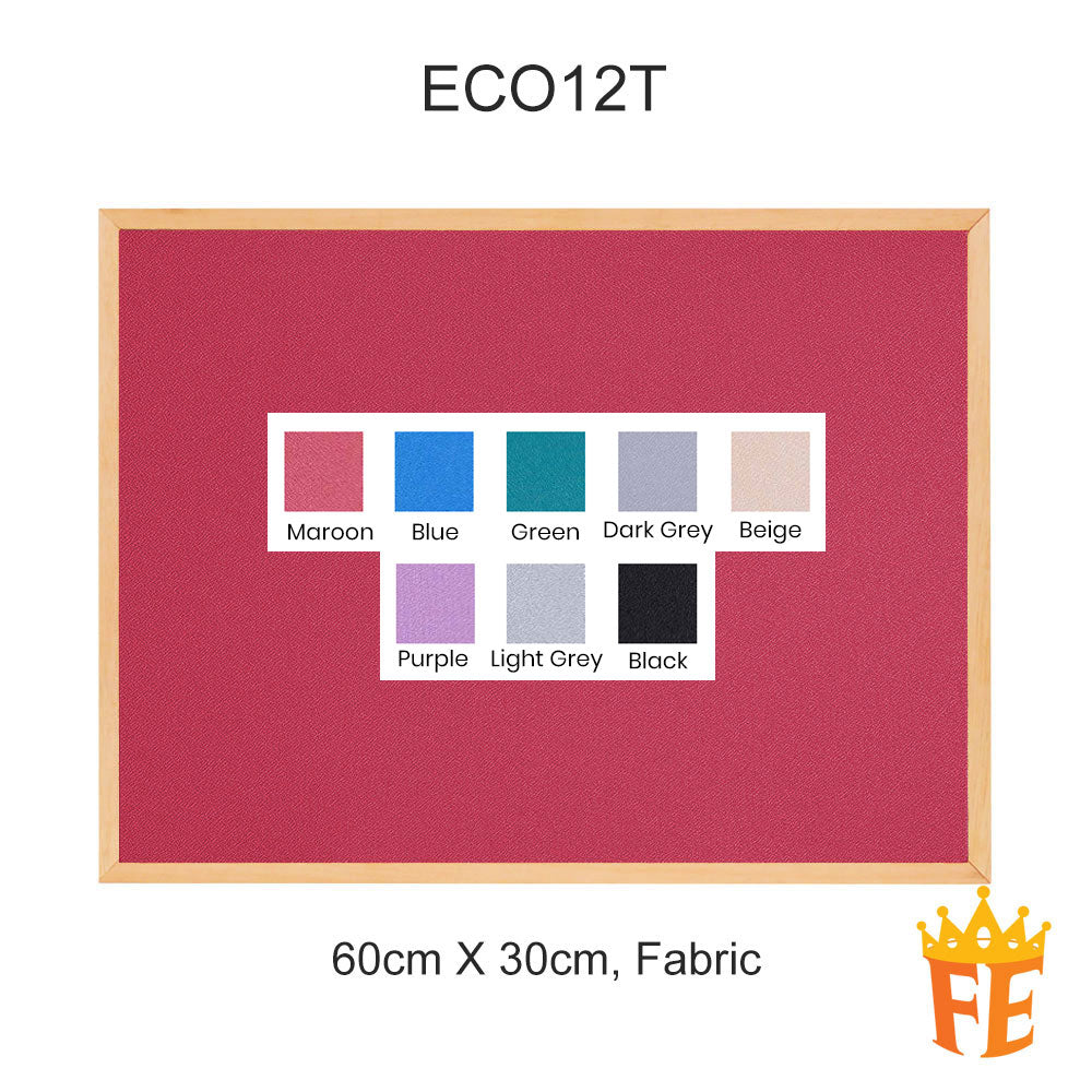 Eco Wooden Frame Wall Mounted Notice Board All Material & Size