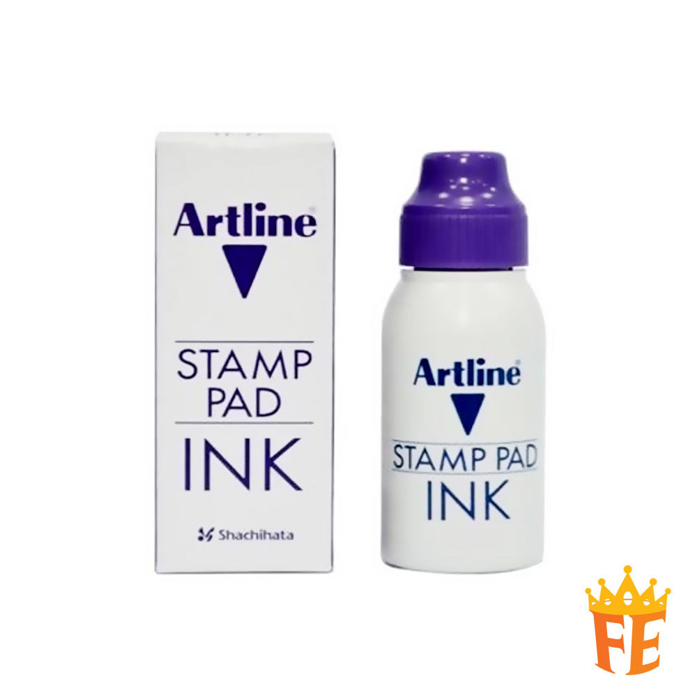 Artline Stamp Pad Ink Refill All Colour