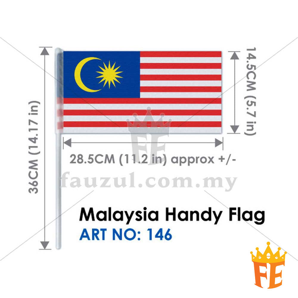 National All Size (Malaysia / Selangor) Polyester Material