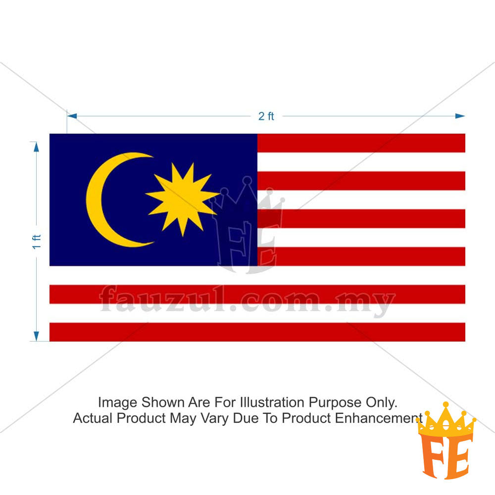 National All Size (Malaysia / Selangor) Polyester Material