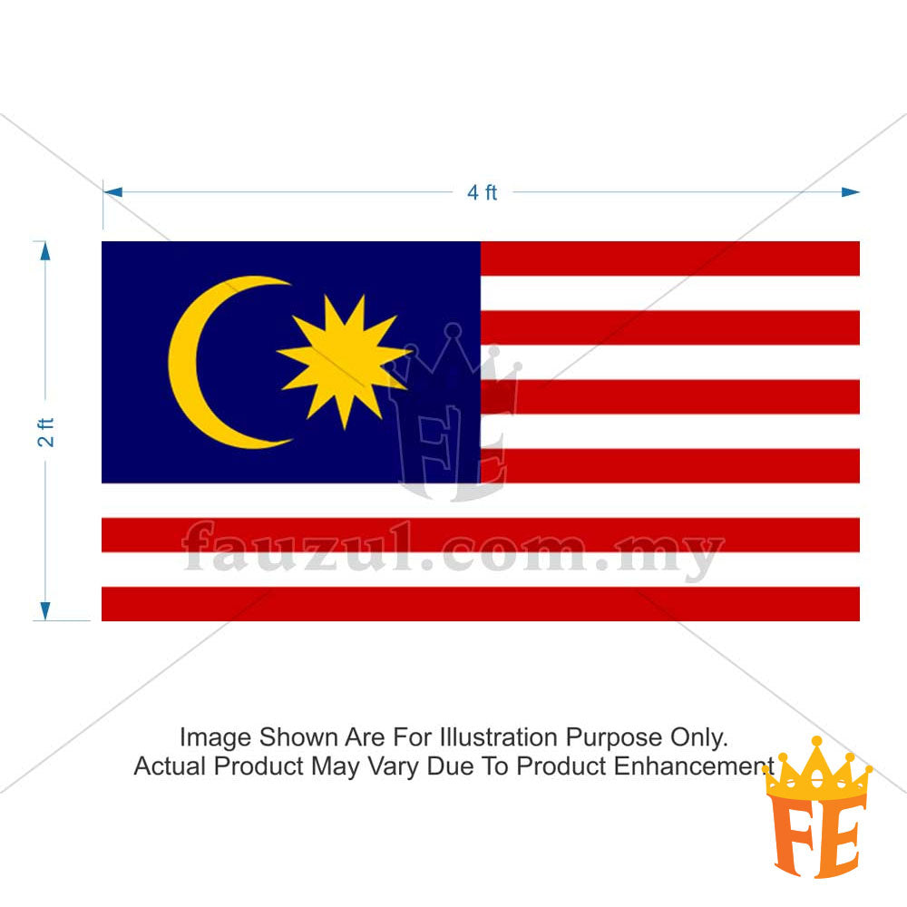 National All Size (Malaysia / Selangor) Polyester Material