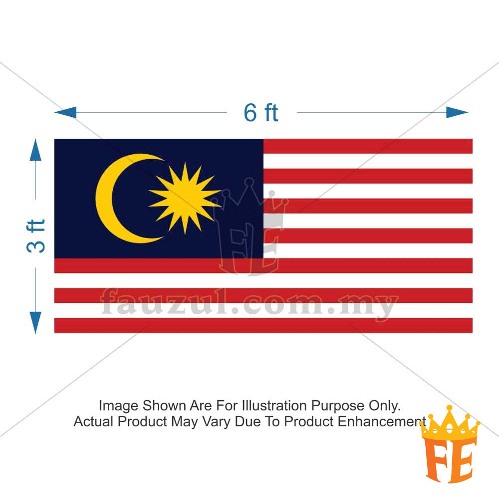 National All Size (Malaysia / Selangor) Polyester Material