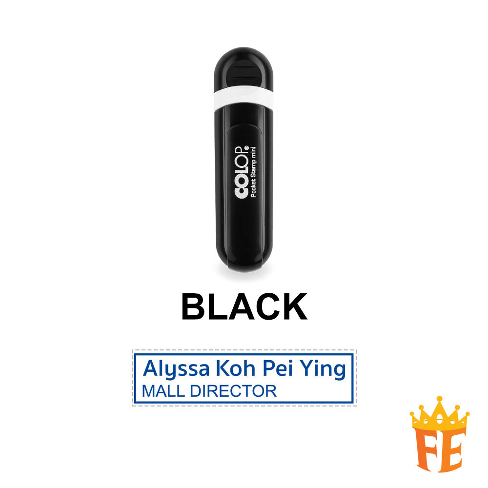 Colop Pocket Plus Self Inking Stamp All Size