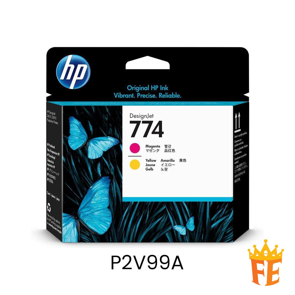 HP Original 744 / 745 / 774 All Colour & Printhead