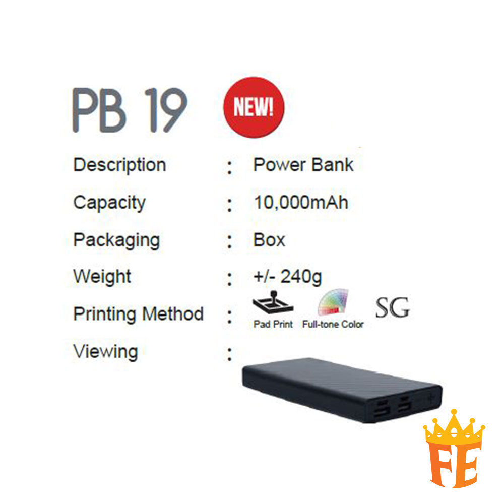 Power Bank 19 Series PB19XX