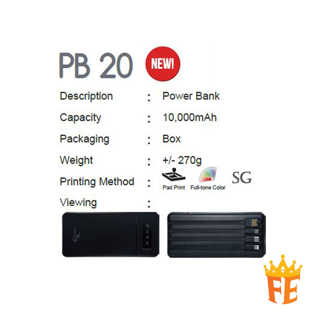 Power Bank 20 Series PB20XX
