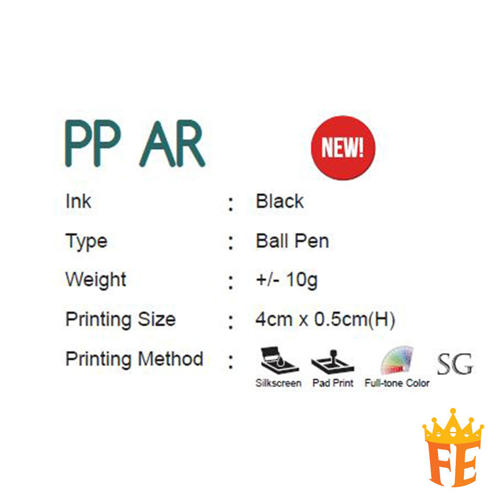 Plastic Pen AR Series PPARXX