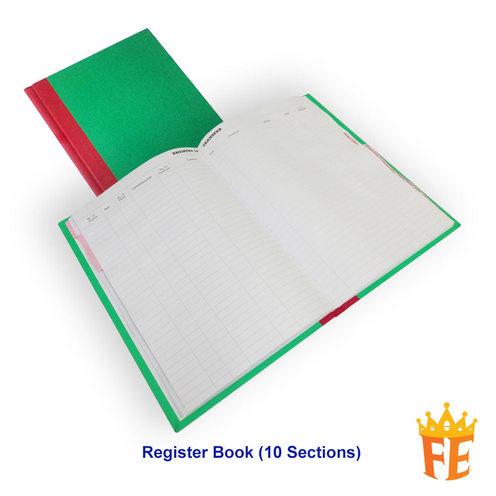 Minute Book / Share Register Book & Pre-Printed Share Certificate