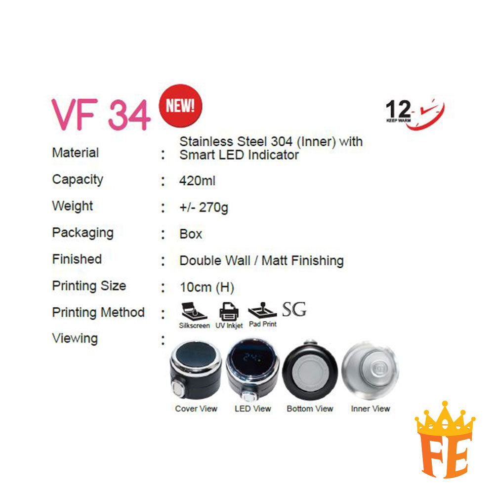Vacuum Flask 34 Series VF34XX