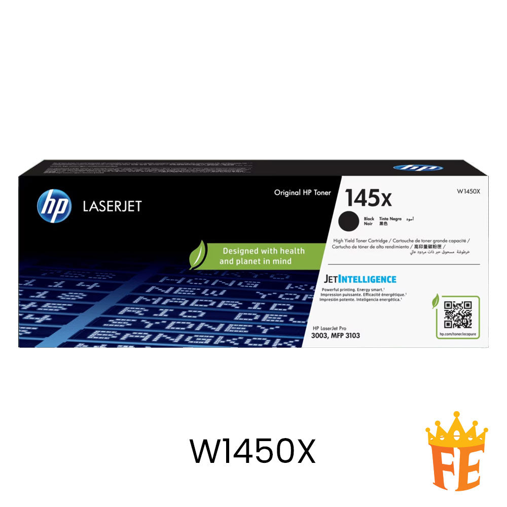 HP Original 145A / 145X Black LaserJet Toner Cartridge