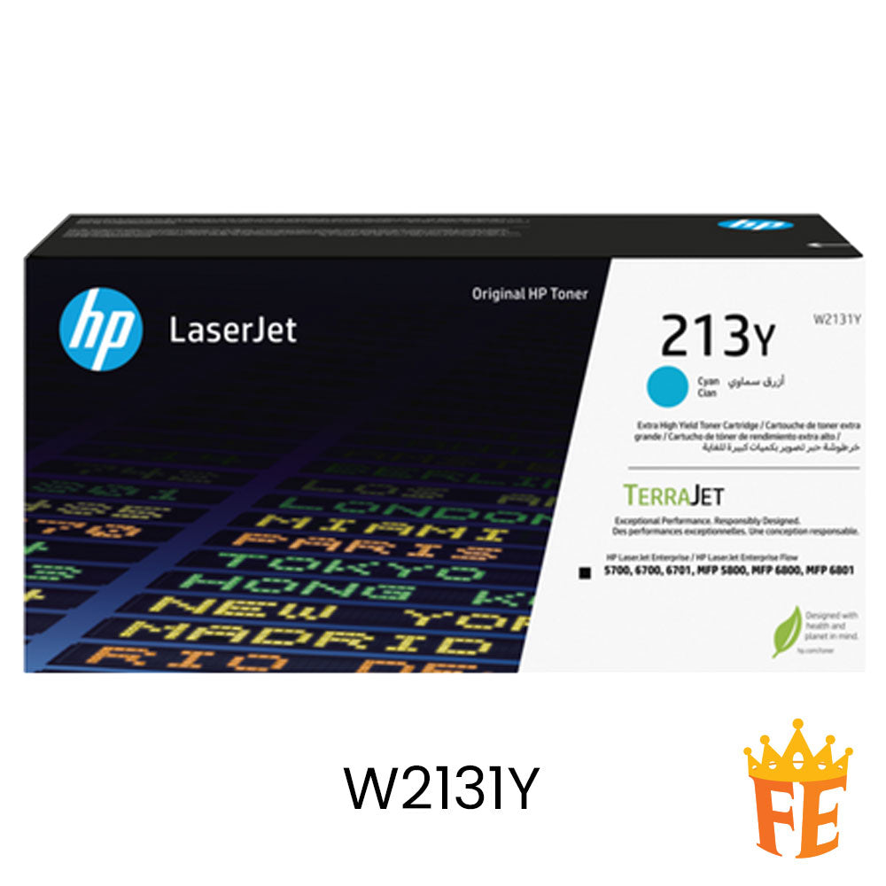 HP Original 213A / 213Y Black & Colour LaserJet Toner Cartridge