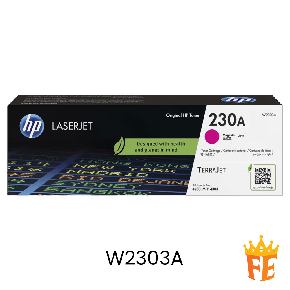 HP Original 230A / 230X Black & Colour LaserJet Toner Cartridge