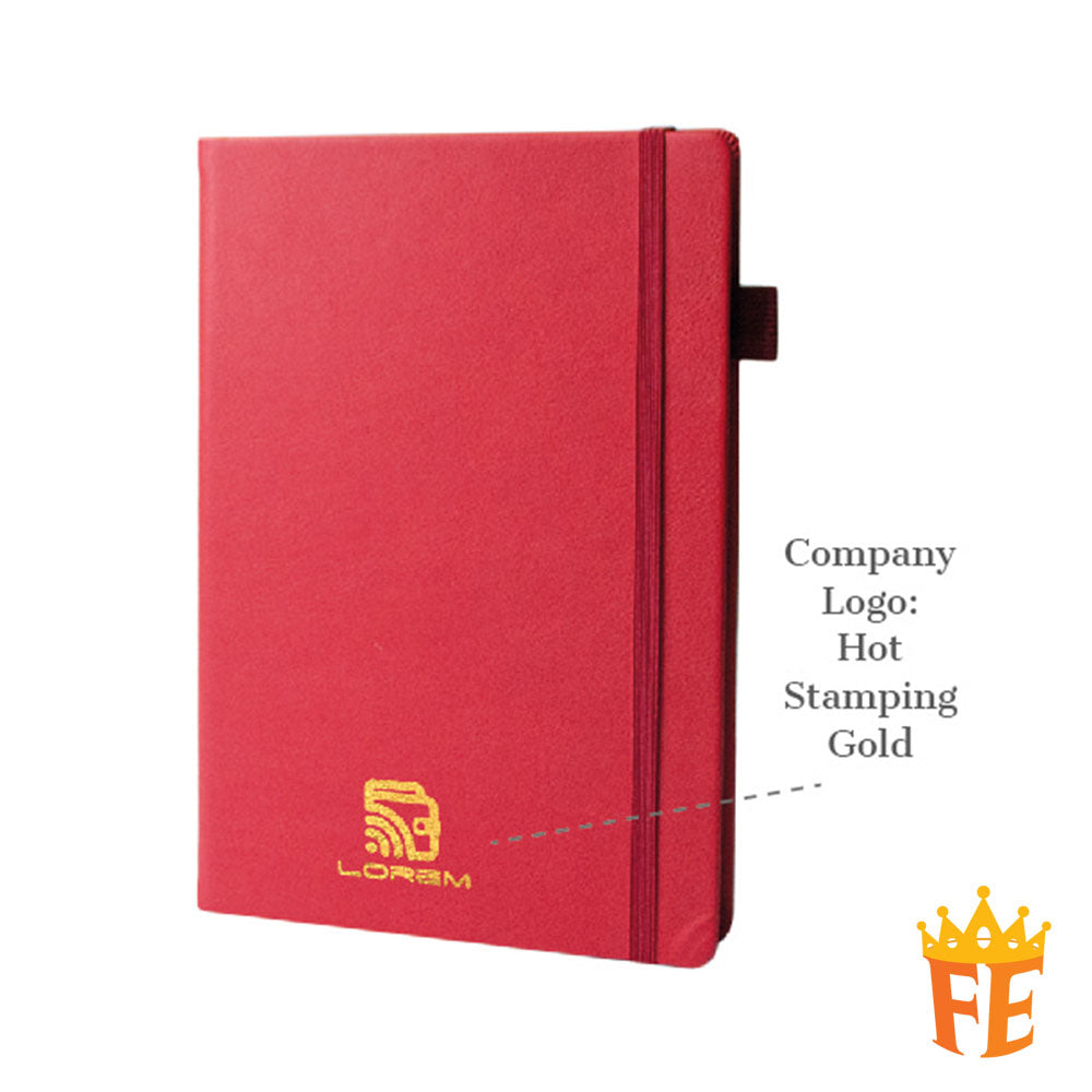 A5 Premier Notebook with Pocket Thermo PU Spring, PU Paragon & Acrylic Notebook