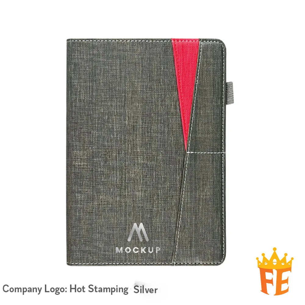 A5 Premier Notebook with Pocket Thermo PU Spring, PU Paragon & Acrylic Notebook