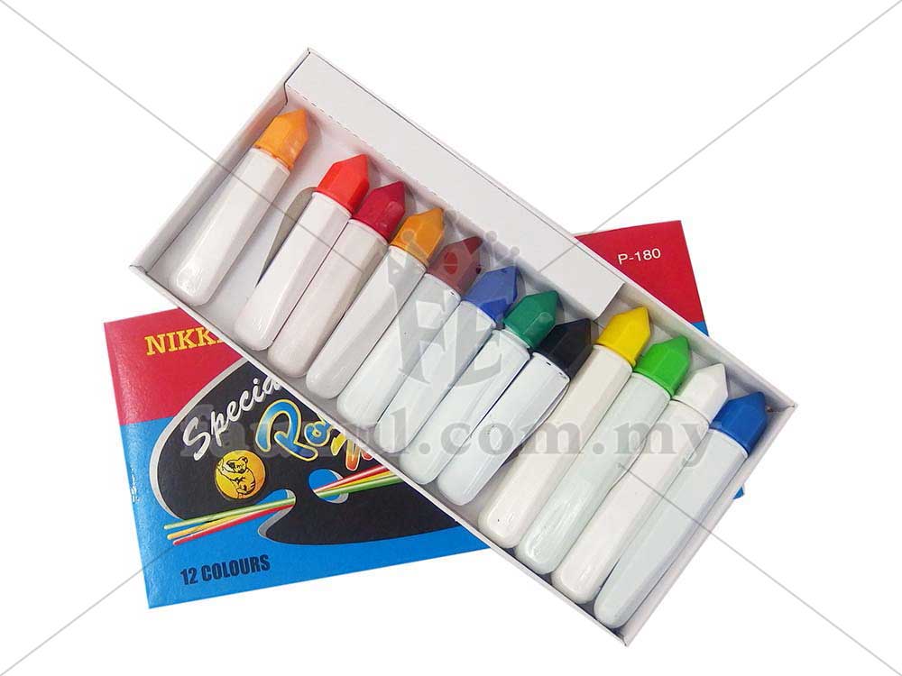 Nikki Water Colour 12 Pcs P180