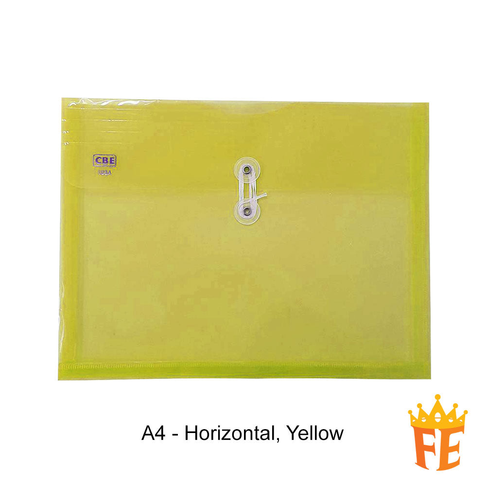 CBE 103A / 103F / 104A / 104F PP Colour Pocket Document Holder A4 / F4