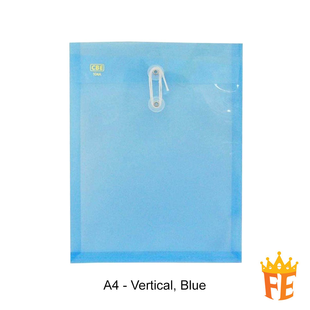 CBE 103A / 103F / 104A / 104F PP Colour Pocket Document Holder A4 / F4