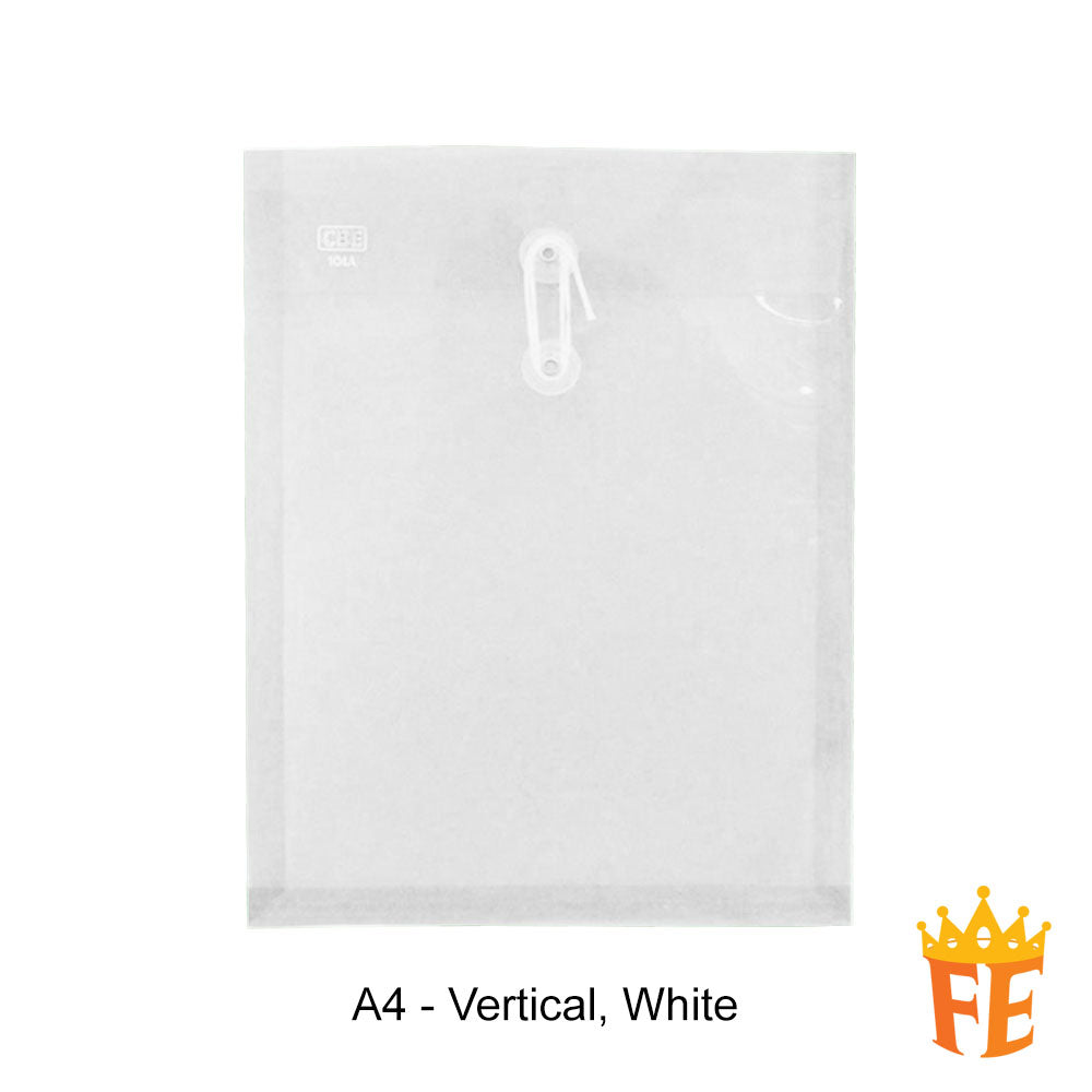 CBE 103A / 103F / 104A / 104F PP Colour Pocket Document Holder A4 / F4