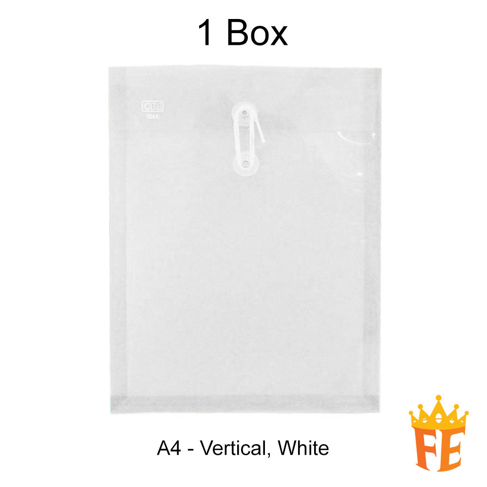 CBE 103A / 103F / 104A / 104F PP Colour Pocket Document Holder A4 / F4