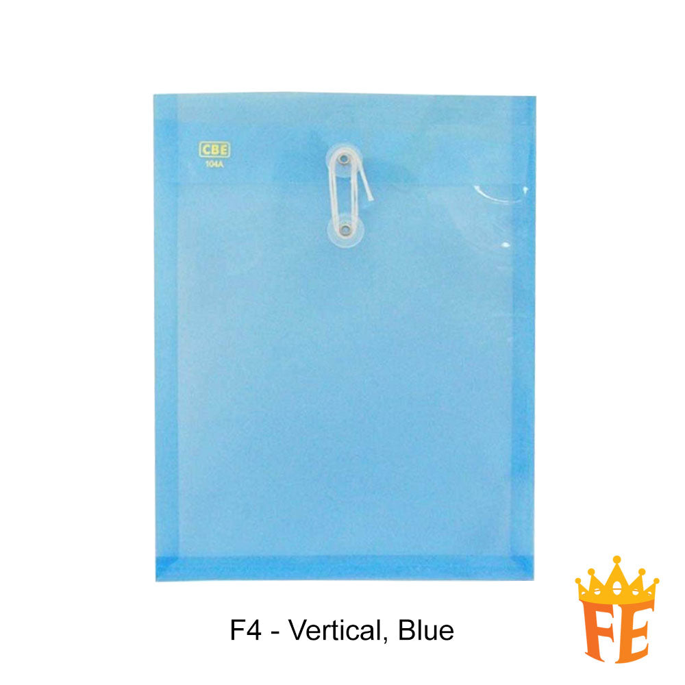 CBE 103A / 103F / 104A / 104F PP Colour Pocket Document Holder A4 / F4