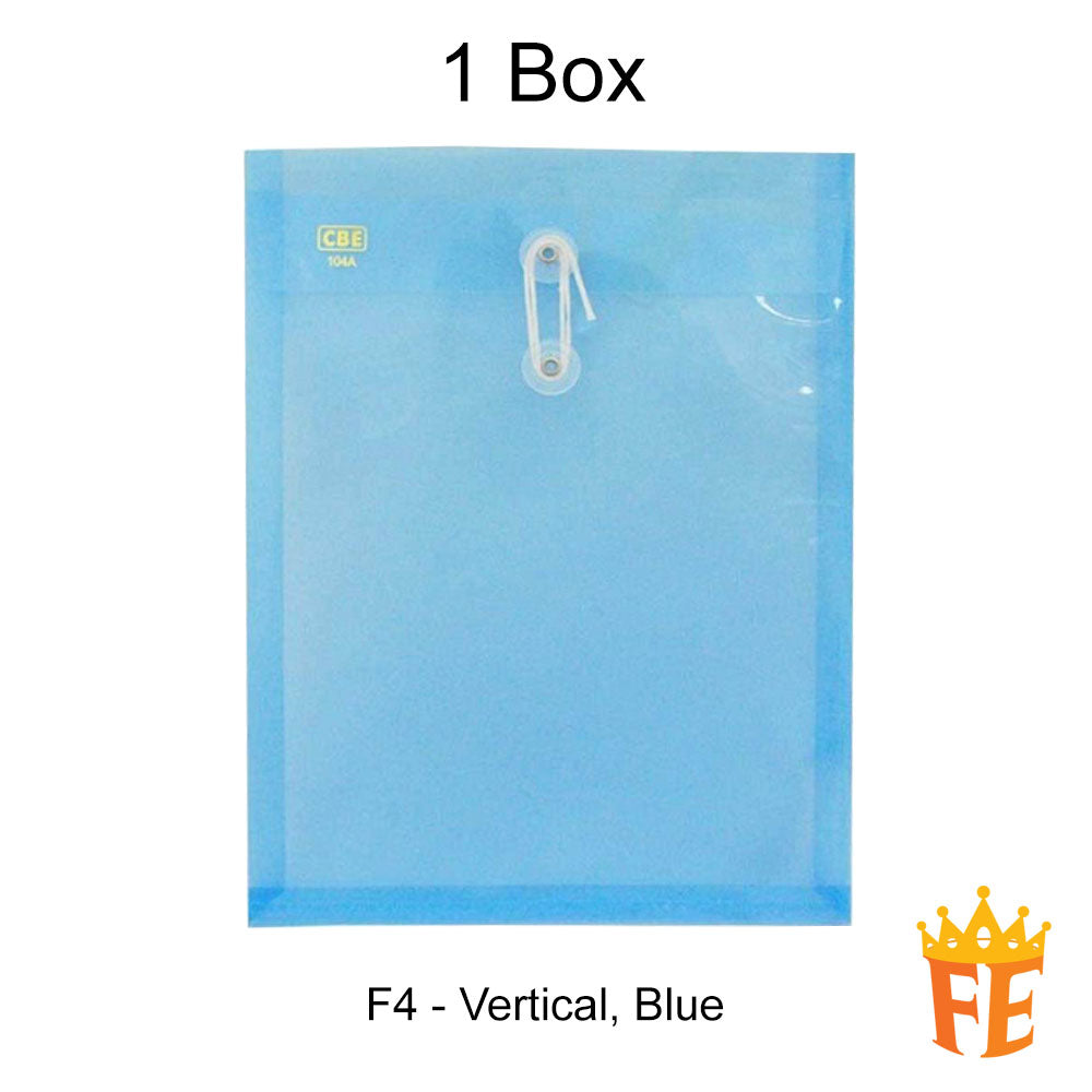 CBE 103A / 103F / 104A / 104F PP Colour Pocket Document Holder A4 / F4