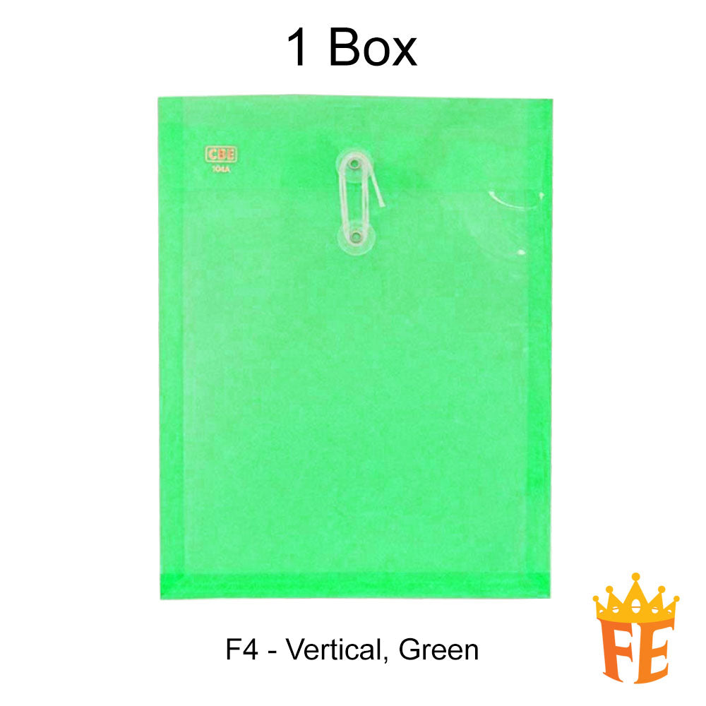 CBE 103A / 103F / 104A / 104F PP Colour Pocket Document Holder A4 / F4