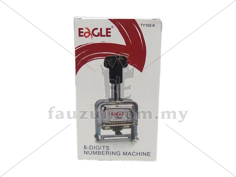 Eagle Numbering Machine 8 Digit Ty102-8