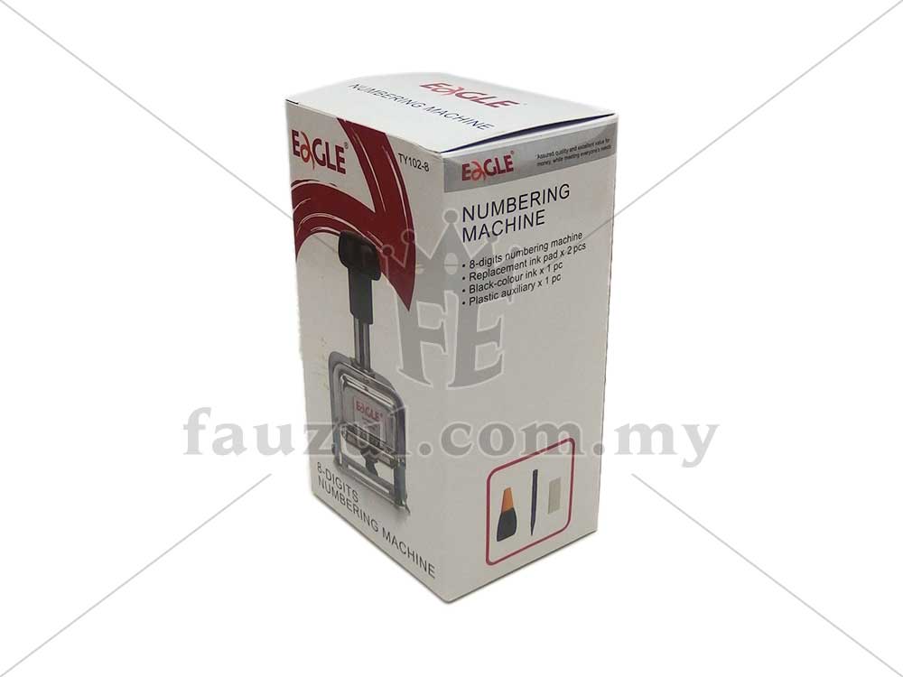 Eagle Numbering Machine 8 Digit Ty102-8