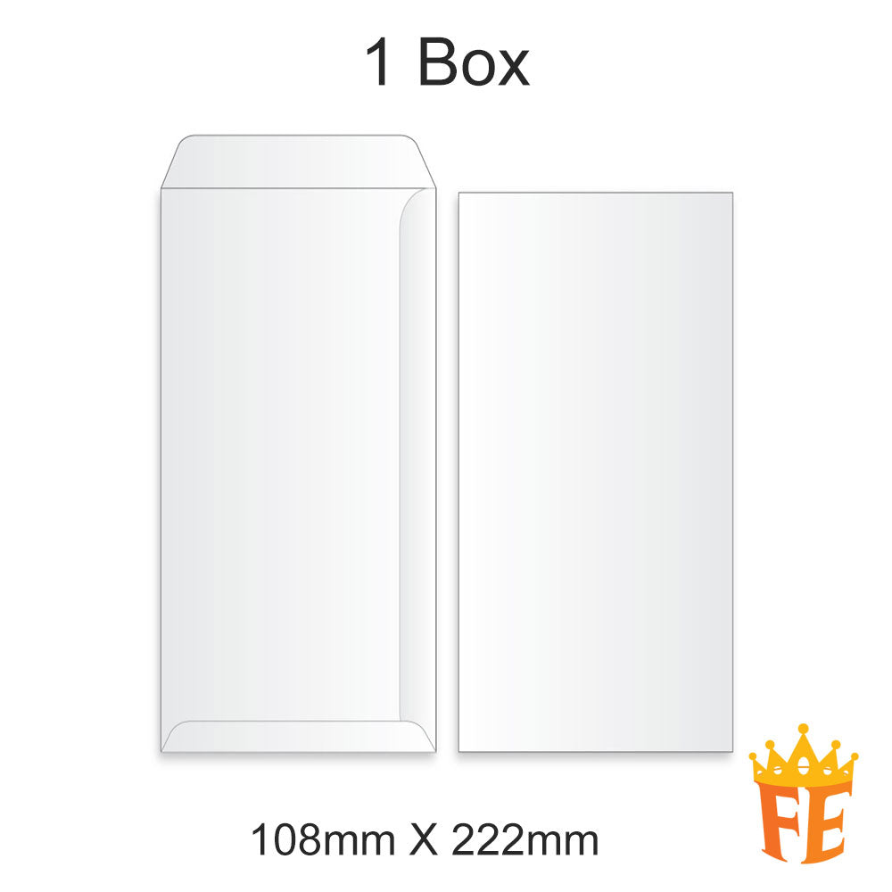 White Envelope 100g All Size