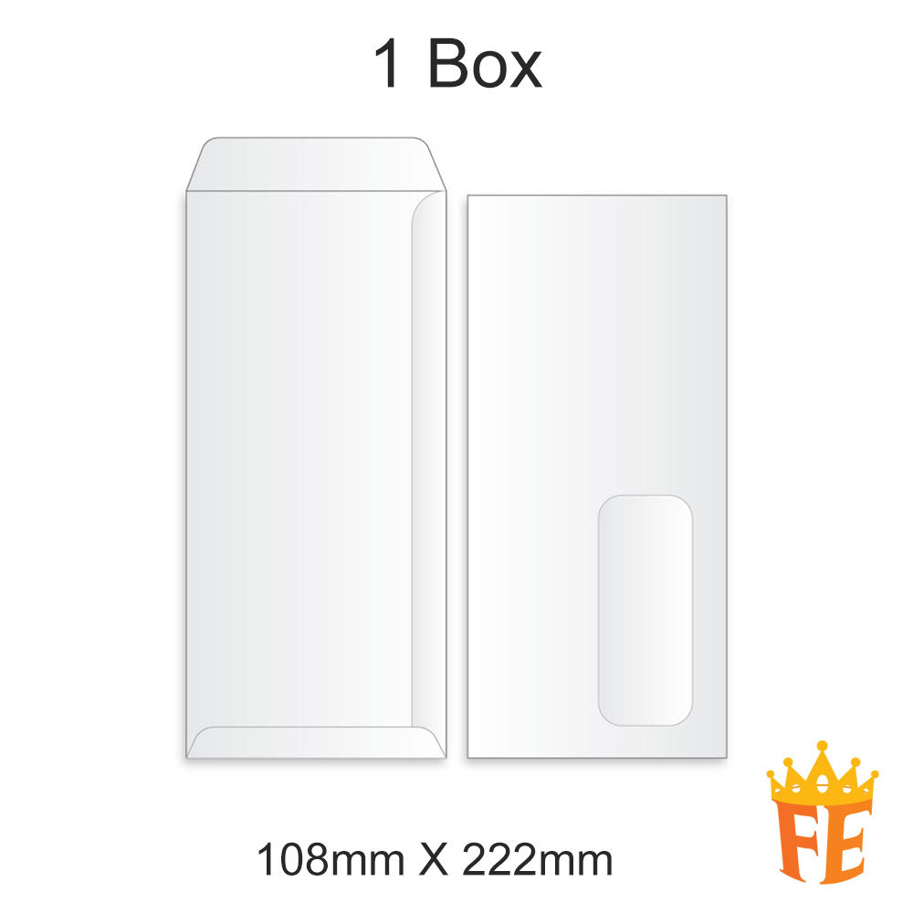 White Envelope 100g All Size