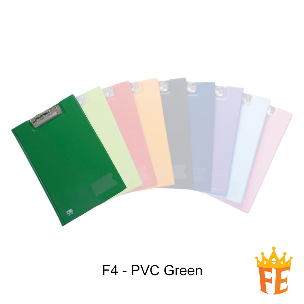 CBE 1100 Clip Board PVC Material F4 Size