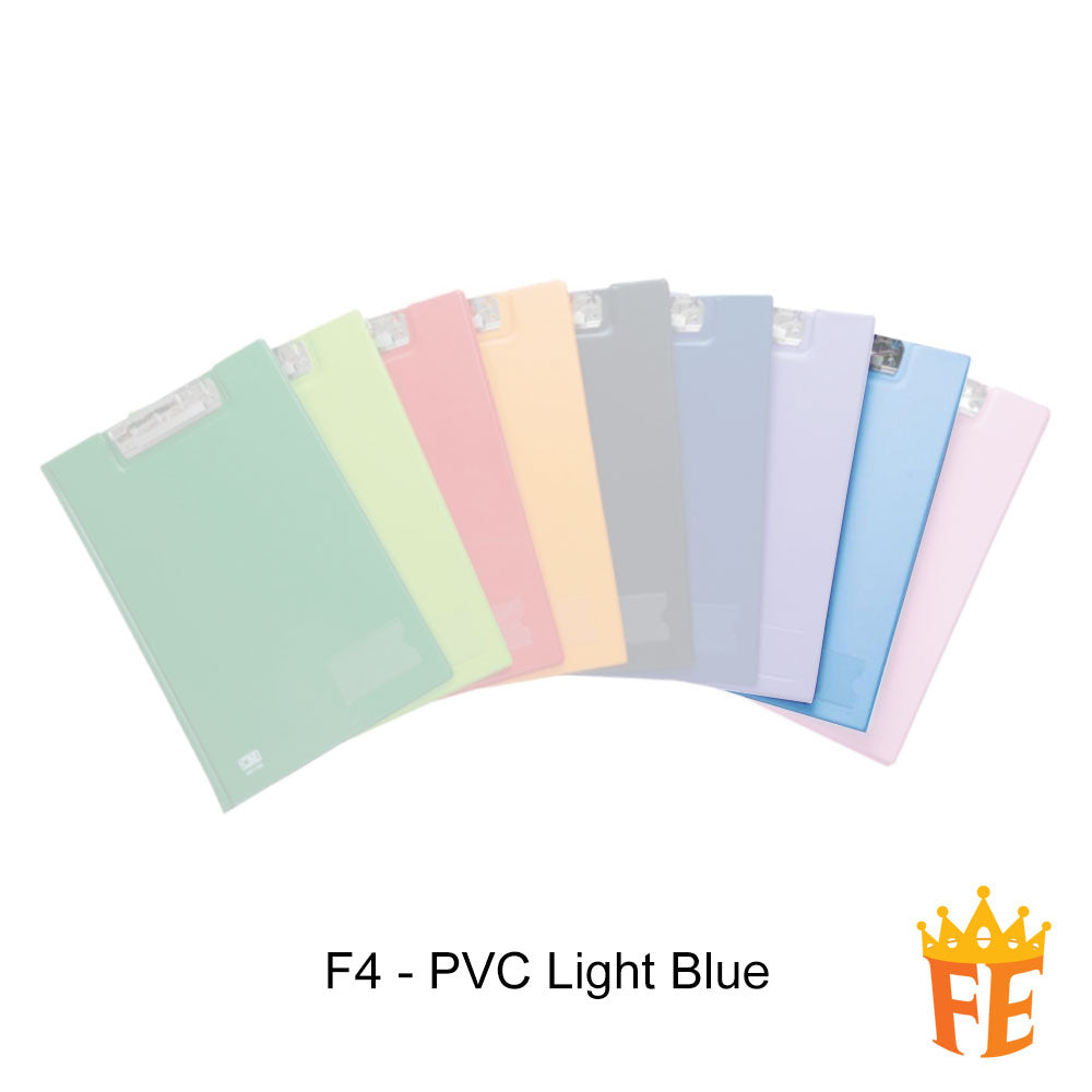 CBE 1100 Clip Board PVC Material F4 Size