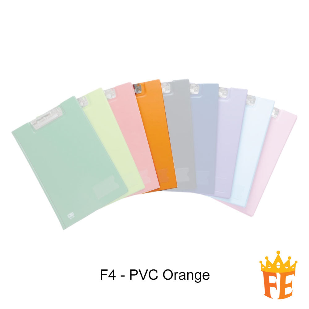 CBE 1100 Clip Board PVC Material F4 Size