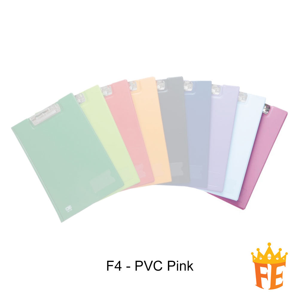 CBE 1100 Clip Board PVC Material F4 Size