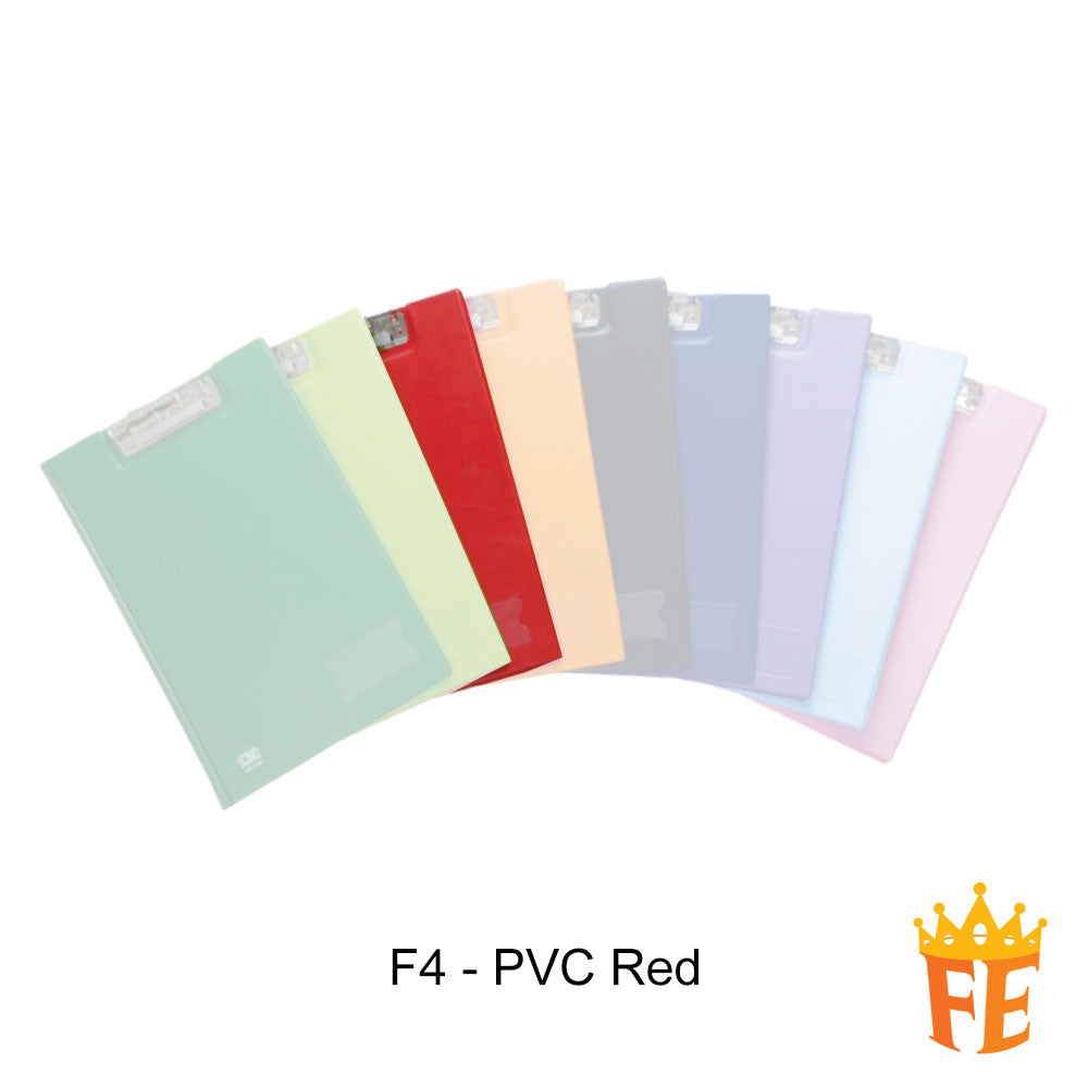 CBE 1100 Clip Board PVC Material F4 Size