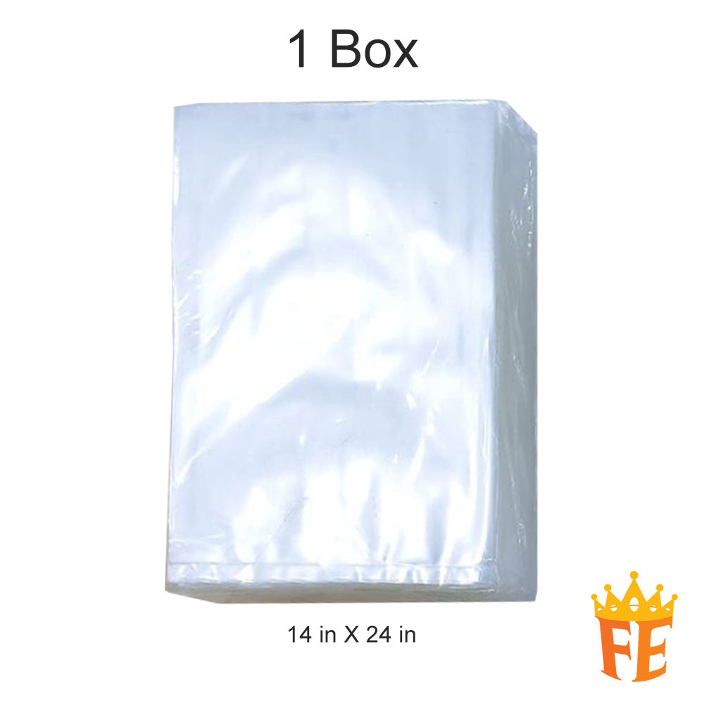 PP Transparent Plastic Bag 2kg 40micron ( 0.04mm) All Size