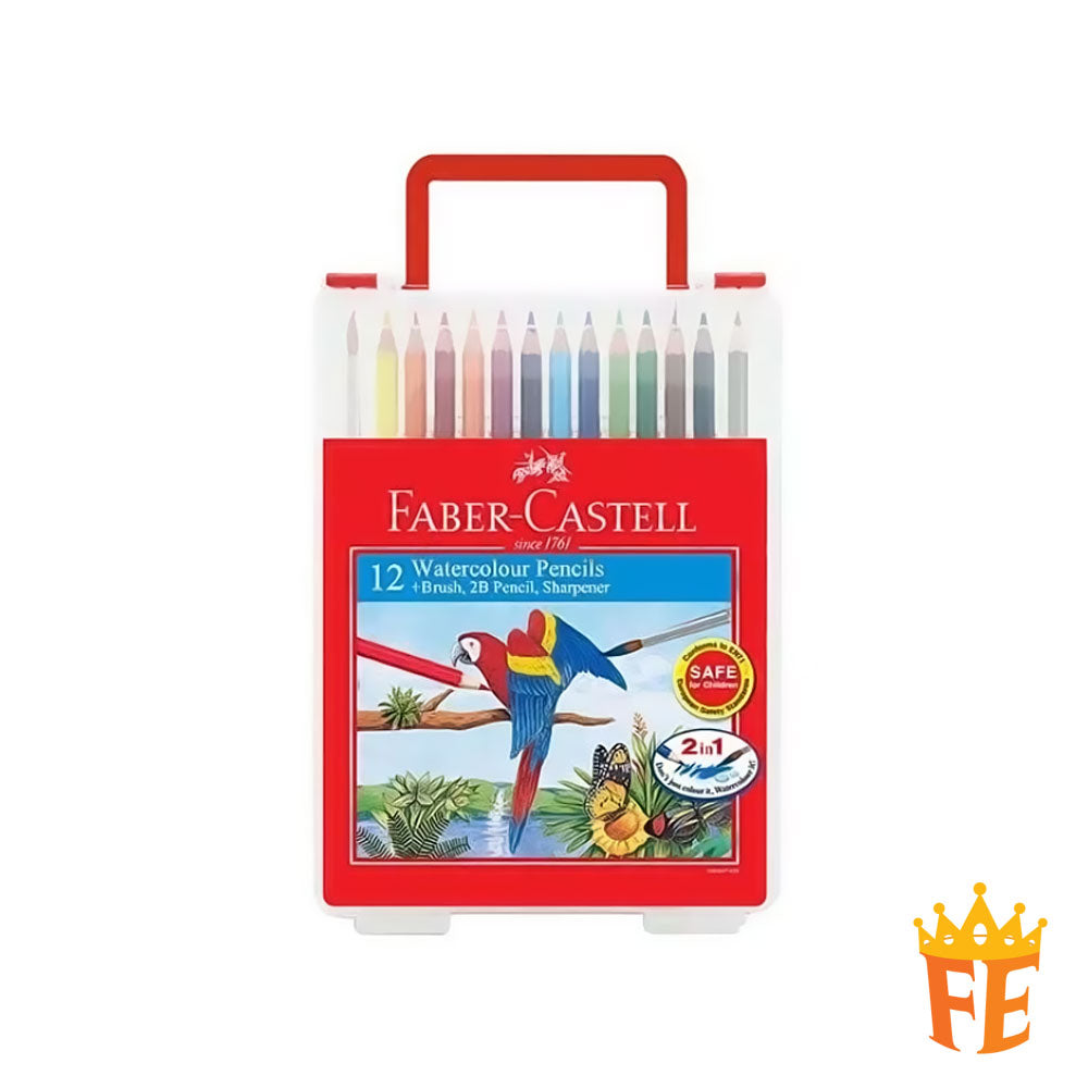 Faber Castell Watercolour Pencils - Wonder Box 12 / 24 / 36 / 48 Colours