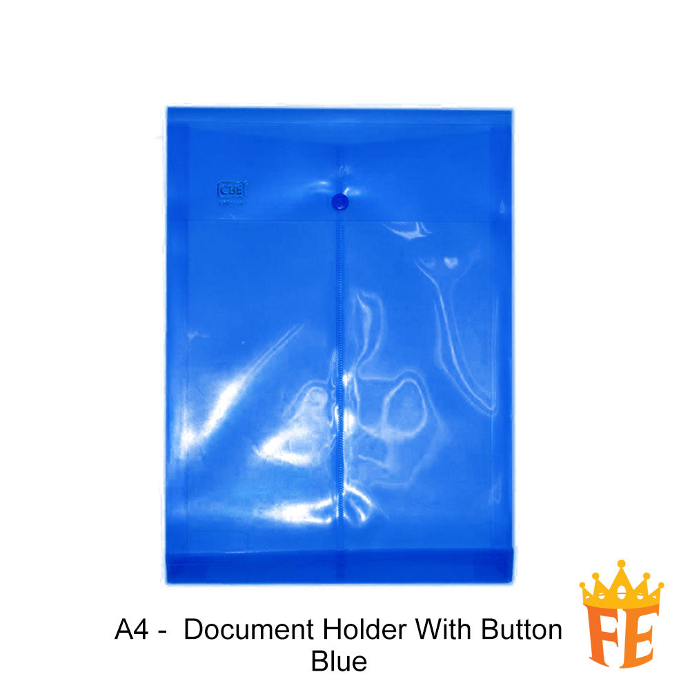 CBE 114A Document Holder With Button (A4)