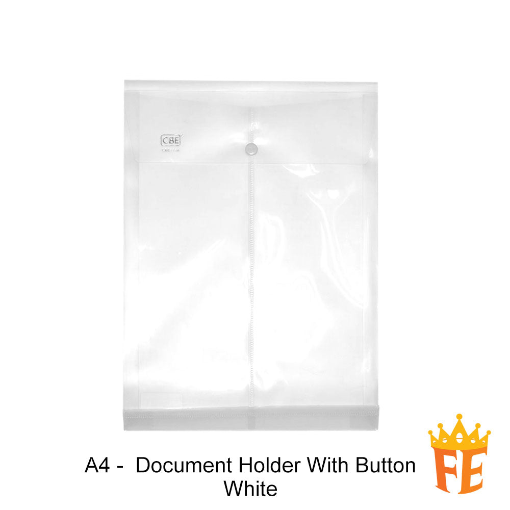 CBE 114A Document Holder With Button (A4)